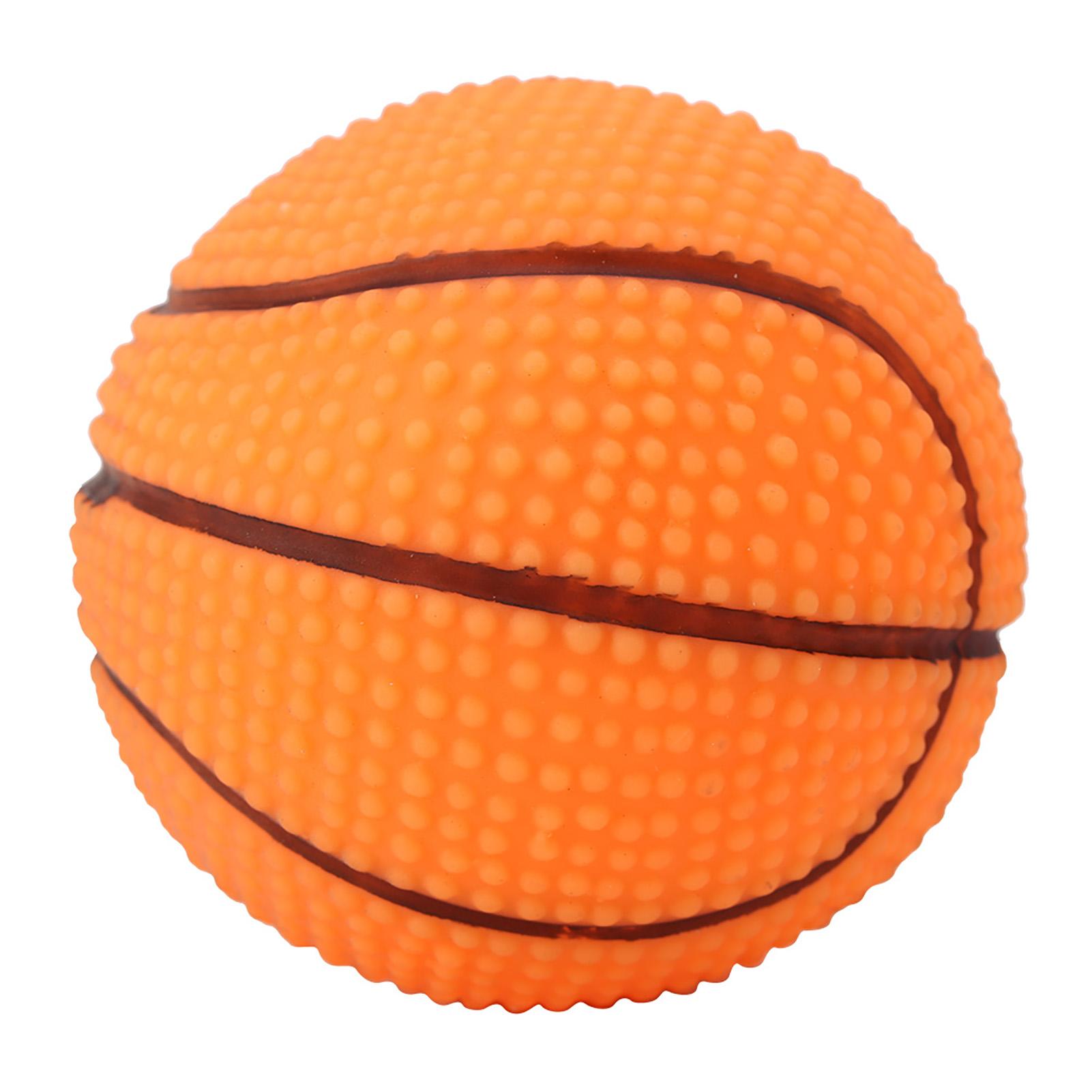 2 Tipos Juguete de Entrenamiento para Mascotas Juego Masticar Sonido Pelota Perro Cachorro Juguete Chirriante Type 1 orange