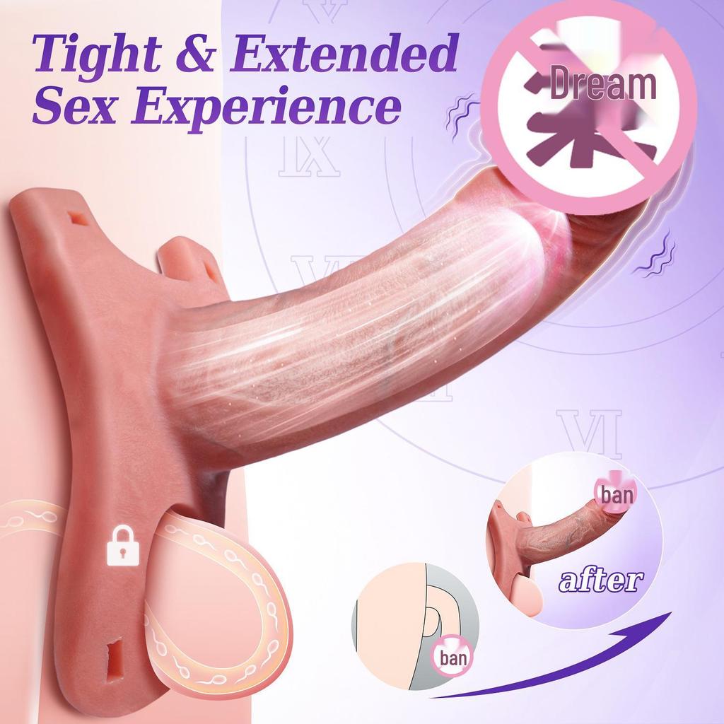 Popular Wearable Penis Sleeve for Enlargement and Delay