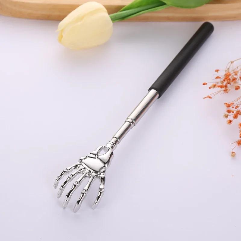 Ghost Hand Stainless Steel Telescopic Scratching Massager Stainless Steel Extendable Scratching Scratching Scratcher Handicrafts
