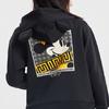 Lining X Disney Collaboration  Non-Shoe Series Casual Sports Hoodie Women Tops Black AWDQ582-3