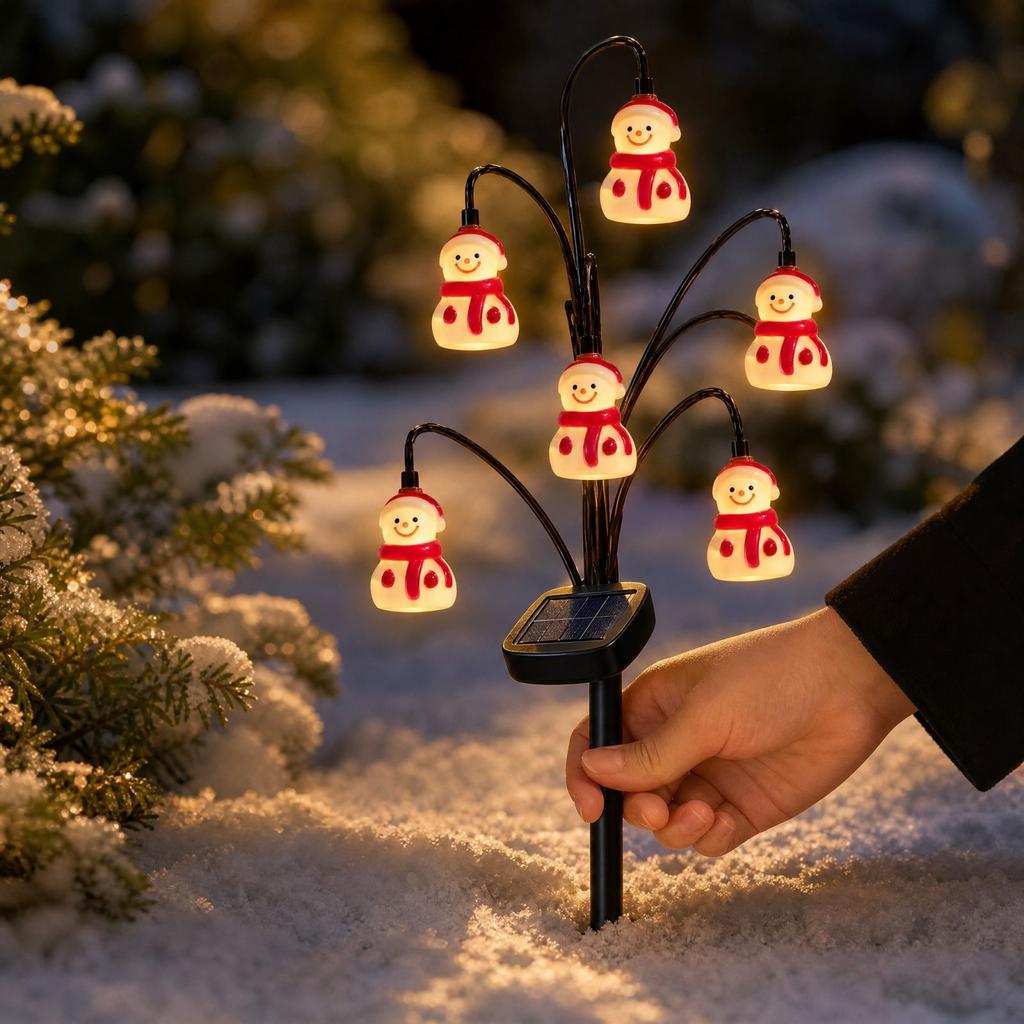 Christmas Lights Outdoor, Festive Decorative Lights for Garden Yard Patio