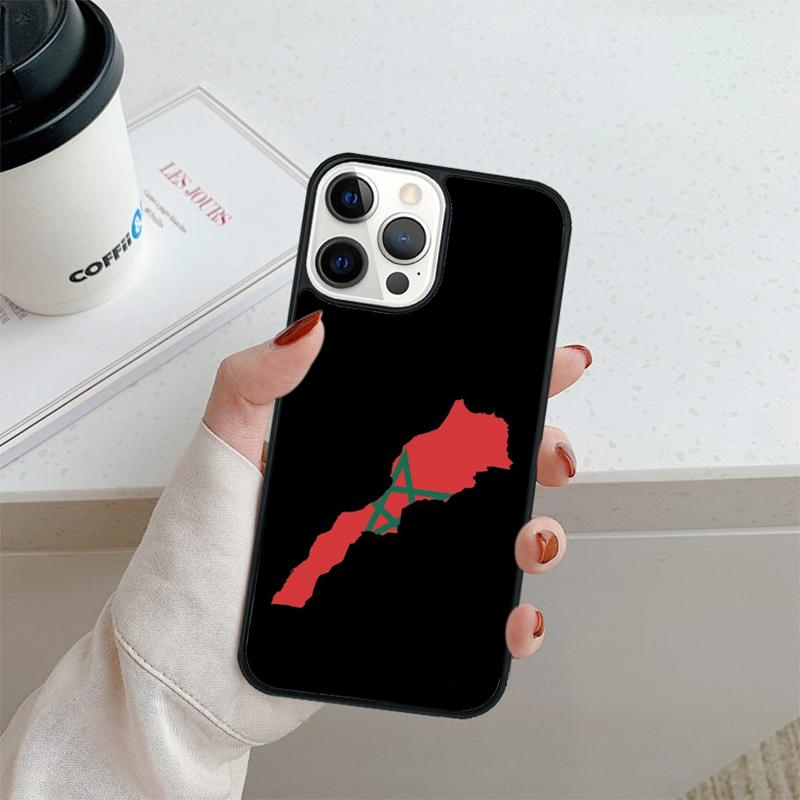 Morocco Maroc Moroccan Flag Phone Case For iPhone 17 Air 16 pro max 15 14 plus 12 13 Shell Cover coque