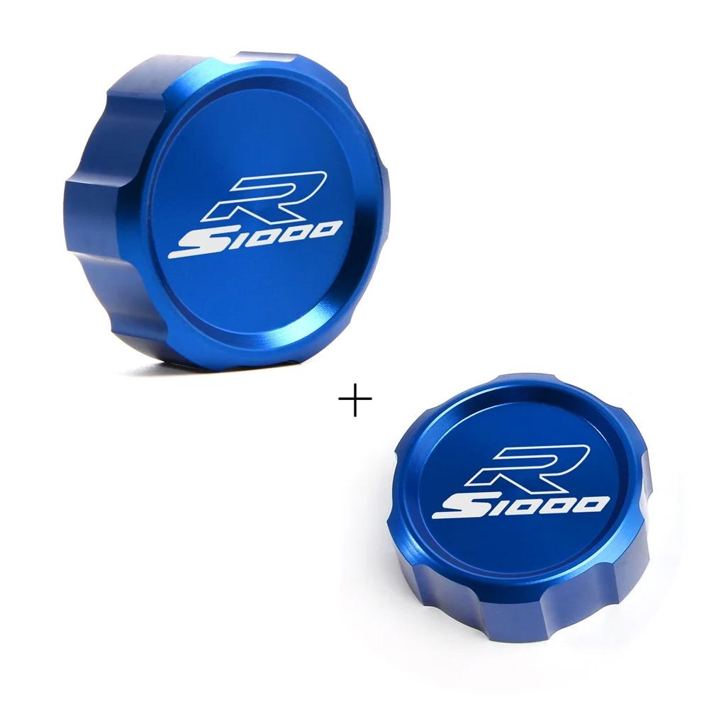 For BMW S1000R S 1000 R 2015-  (not for ) Motorcycle CNC Front Rear Brake Fluid Cylinder Master Reservoir Cover Caps