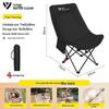 SERIES CLEAR High-Back Moon Folding Chair