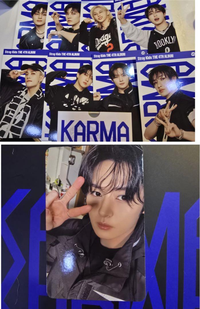 

[Б/У] Stray Kids Karma Рино Компактная версия Торговая карточка