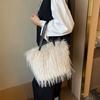 Autumn and Winter Turkey Fluff Bag 2025 New Mori Sweet Foreign Style One Shoulder Portable Tote Bag Tide