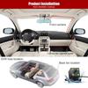 4.0In Dash Kamera Araba DVR 24H HD 1080P Dash Kamera Çift Lensli Video Kaydedici 1080P Kara Kutu Döngüsü Dashcam Ayna Sürüş Kaydedici