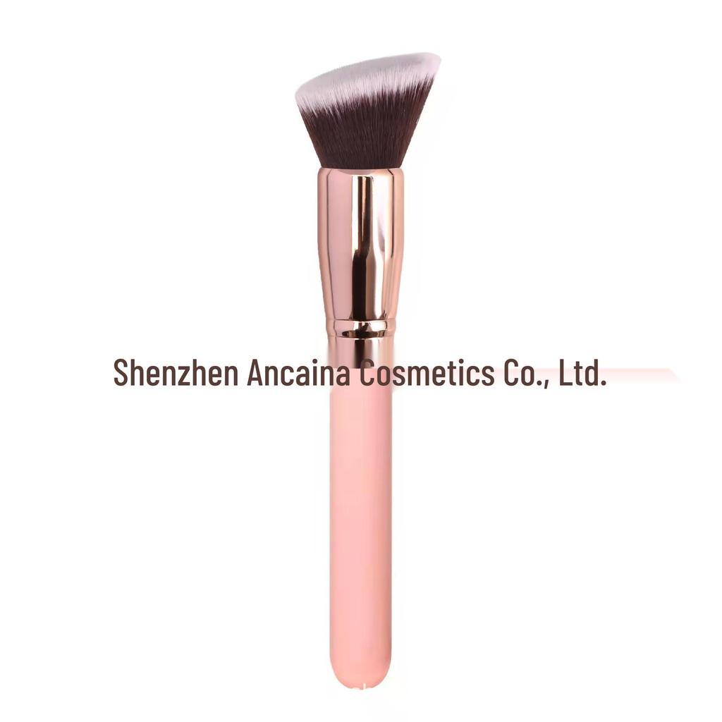 Multifunctional BB Cream Makeup Brush - Round, Angled, Flat Heads for Foundation & Powder Application