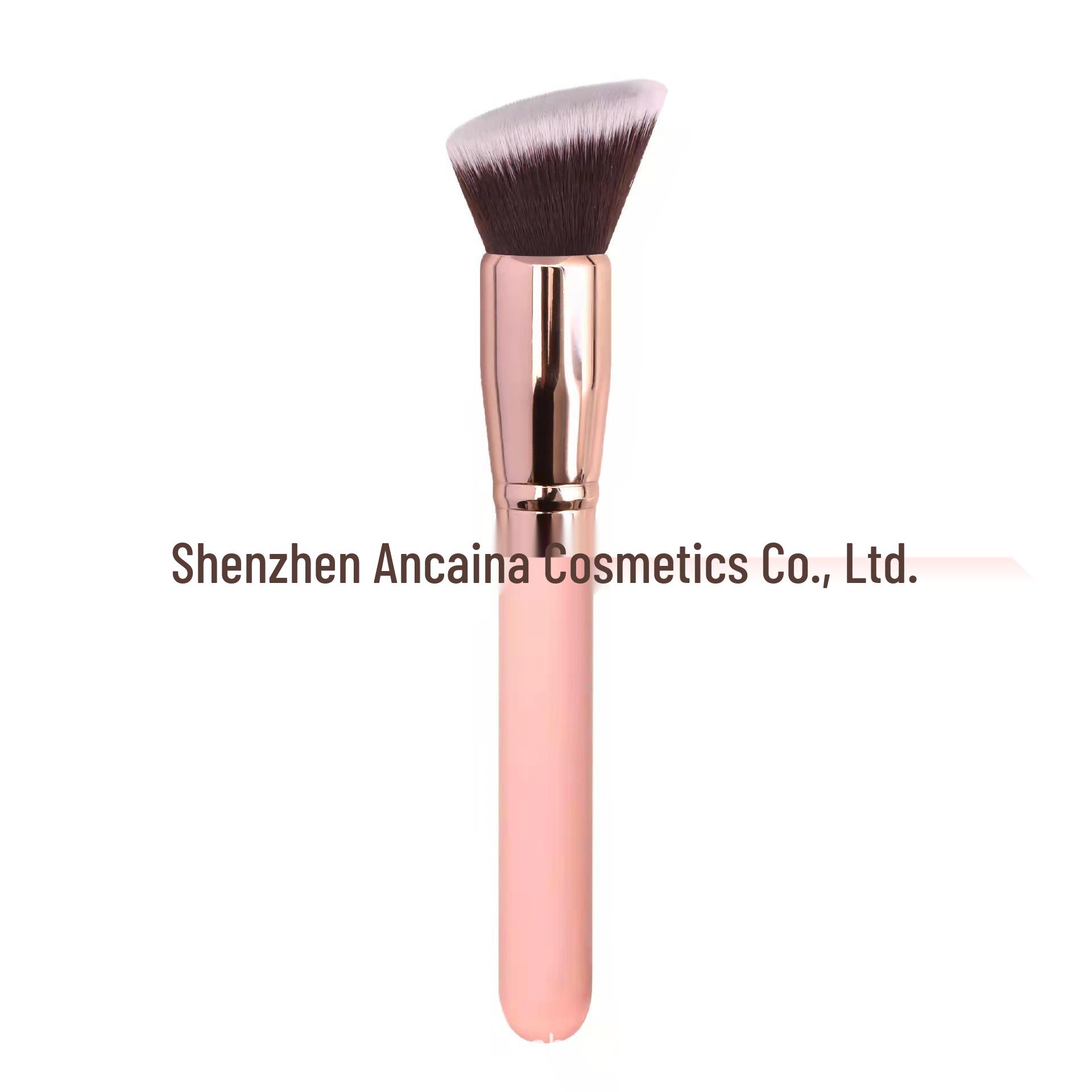 

Multifunctional BB Cream Makeup Brush - Round, Angled, Flat Heads for Foundation & Powder Application