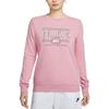 Sportswear Club SS25 Sweatshirt Women's Elemental Pink/Heather Flower HJ0981-699