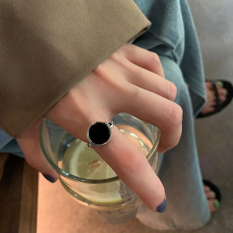 

И Элегантное Романтическое Кольцо из Чистого Серебра 925 пробы с Ажурными Деталями в Винтажном Стиле для Женщин