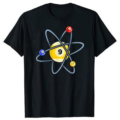 Biliárd Pool Játékos 9-Golyós Póló Nyomat Eredeti Design Ajándékok Pólók Grafikus Pólók Testreszabható Camisas Streetwear