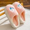 Cixi Cotton Slippers for Spring, Autumn and Winter Home Use Indoor Non-slip and Warm Winter Plush Customization
