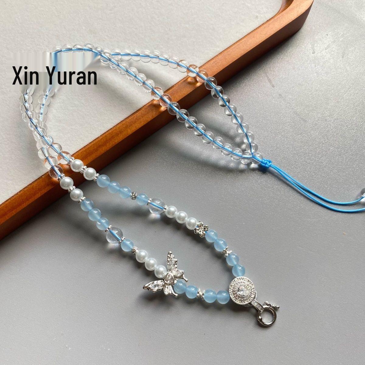 Хрустальный кулон-ожерелье «Девятихвостая лиса» с универсальной застежкой