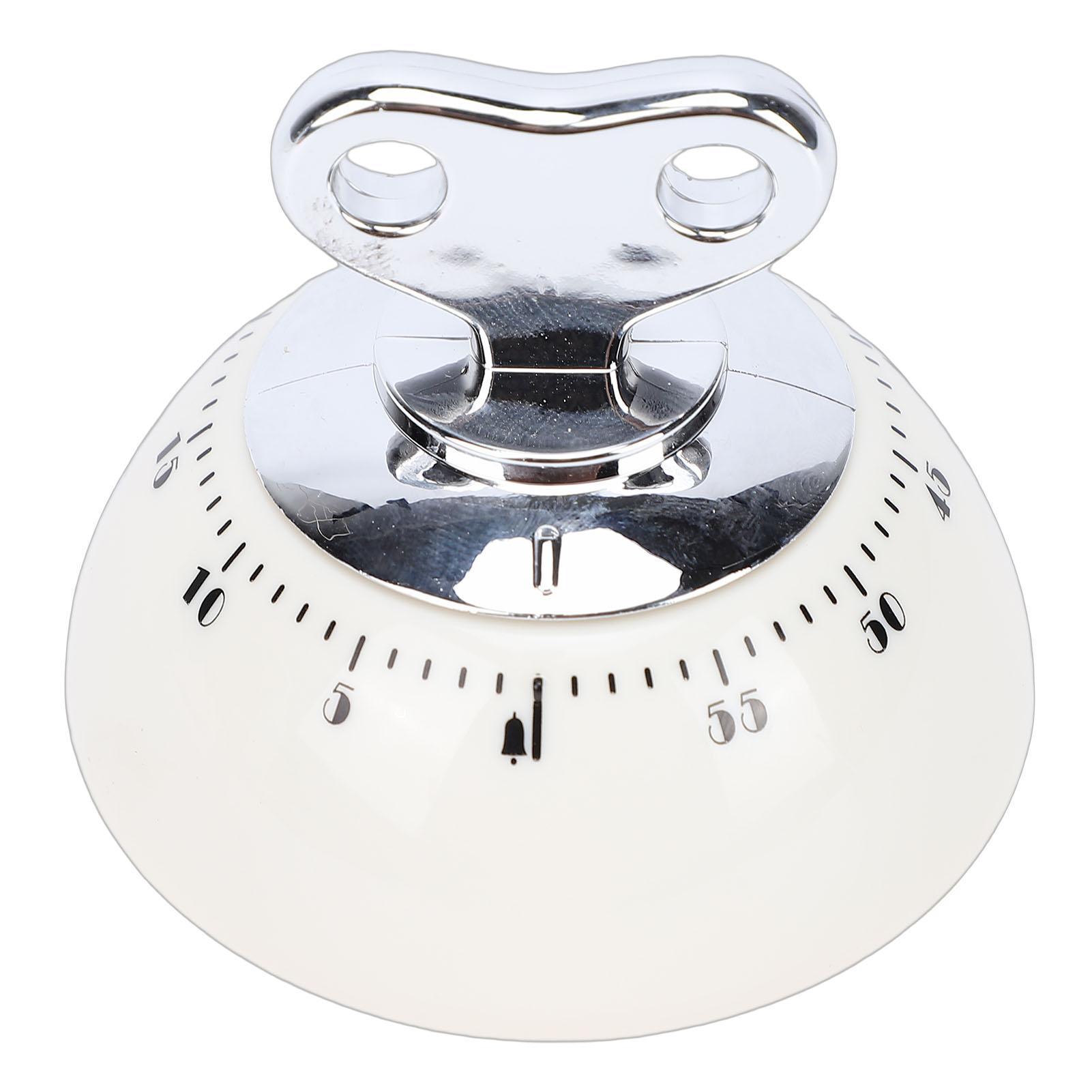 

Mechanical Timer Magnetic 60 Minute Countdown Vintage Wind Up Timer for Kitchen Work Study