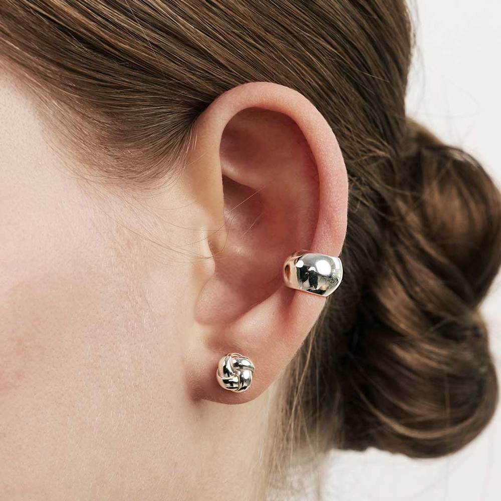 [Worn by Lee Bong-ryeon and Lee Jae-in] [Sv925] Polish Ear-Cuff