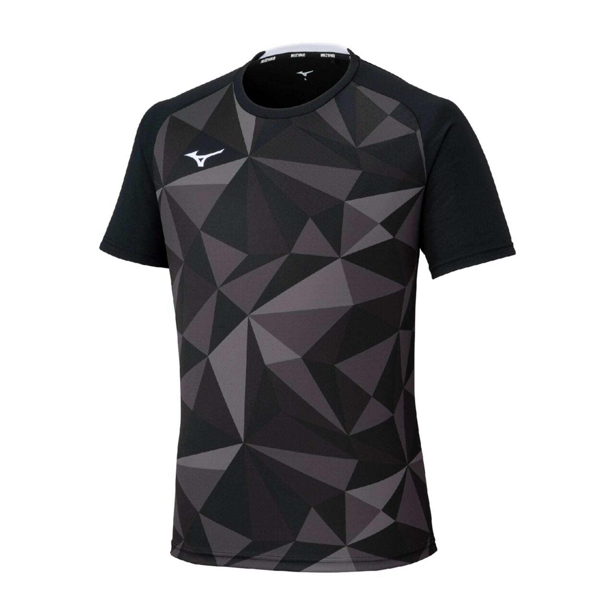 

Tennis and Badminton Game Shirt, Moisture-Wicking, Quick-Drying, Dynamotion Fit, Perfect for Club Activities, Unisex, Black, Size XS, 62JAC021