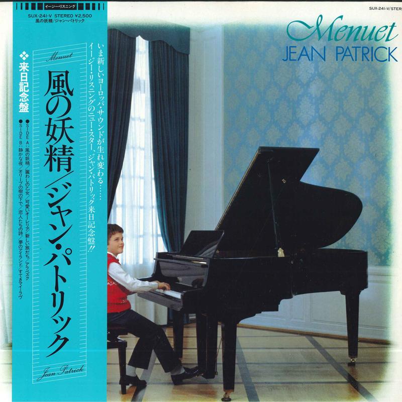 

LP Record JEAN PATRICK Menuet SUX241V OVERSEAS RECORD 1983 Japan Obi Pop Used
