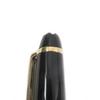 Great MONTBLANC Mechanical Pencil Meisterstck Twist Type Black Gold Precious Resin Used