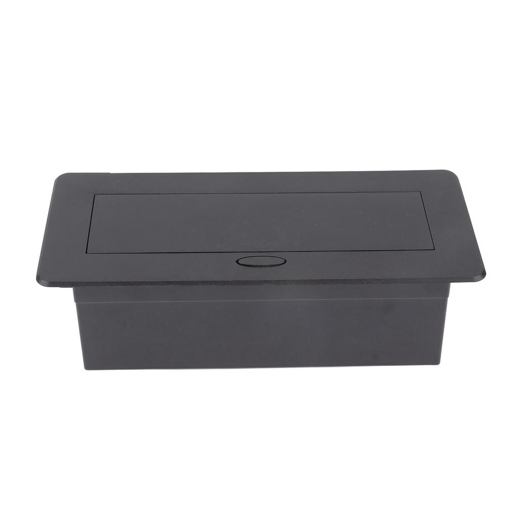 Tischanschlusskasten mit zwei USB-Anschlüssen, verdeckter wasserdichter, flammhemmender Tischsteckdose