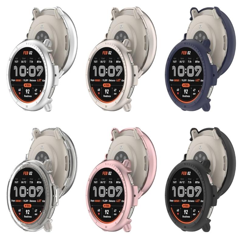 Semi Enclosed PC Protective Case Suitable For Active 2 A2437 Smartwatch Hollowed Out Design Easy Access To Screen&Button