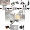 Drum Set Accessory Durable Drum Clamp Dual Mounting Jazz Drum Expansion Clip
