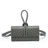 Womens Small Crossbody Bag Ostrich Mini Handbag Trendy PU Leather Daily Use