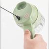 Vegetable Chopper 1PC Household Multifunctional  Rechargeable Garlic Beater Cooker Peeler Brush Dish Whisk Handheld Cooker