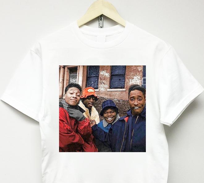 

Футболка унисекс Juice Movie Vtg Rap Tupac Nas Wu Tang Vlone Ftp 90S