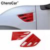 Front Side Cowl Air Vent Outlet Fender Cover Trim For Ford F150 Raptor 09-14 Red