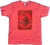 T-shirt heren039s Vintage Godzilla Japanse kunst Poster vintage kleuren Uniseks T-shirt