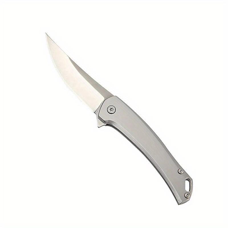 D2 Steel Folding Pocket Knife High Hardness EDC Tool for Camping Hiking Household Box Cutter Express Unpacking