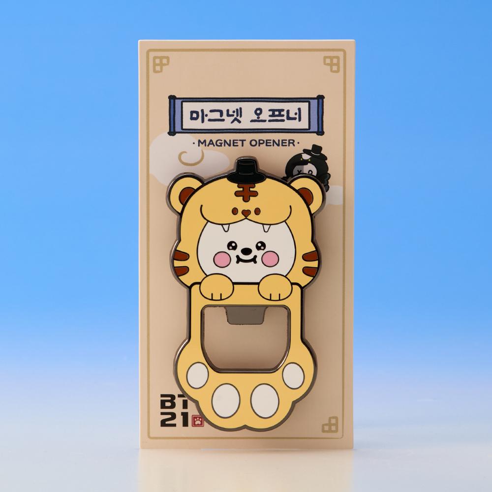 BT21 CHIMMY K-Tiger Magnetic Bottle Opener