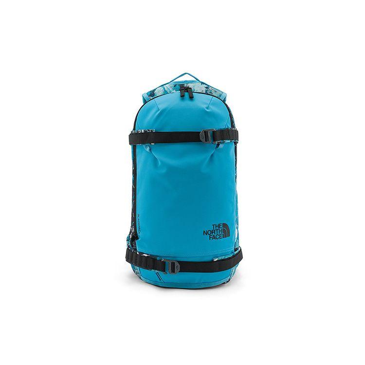 The North Face 20L Brand Logo Comfortable Multi-Functional Ski Backpack Unisex Backpack Blue 3S99-9C2 Blue
