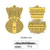 Creative Gold Sticker for Mobile Phones and Refrigerators - Wealth Card Gift