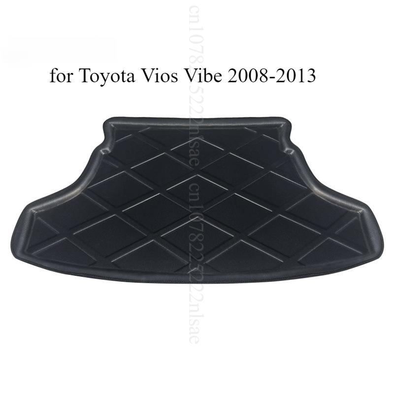 

Trunk Mats for Toyota Vios 2008-2013 Non-Slip Liner Floor Mat Rear Compartment Tailgate Car Boot Mat Interior Accessories Main Pad
