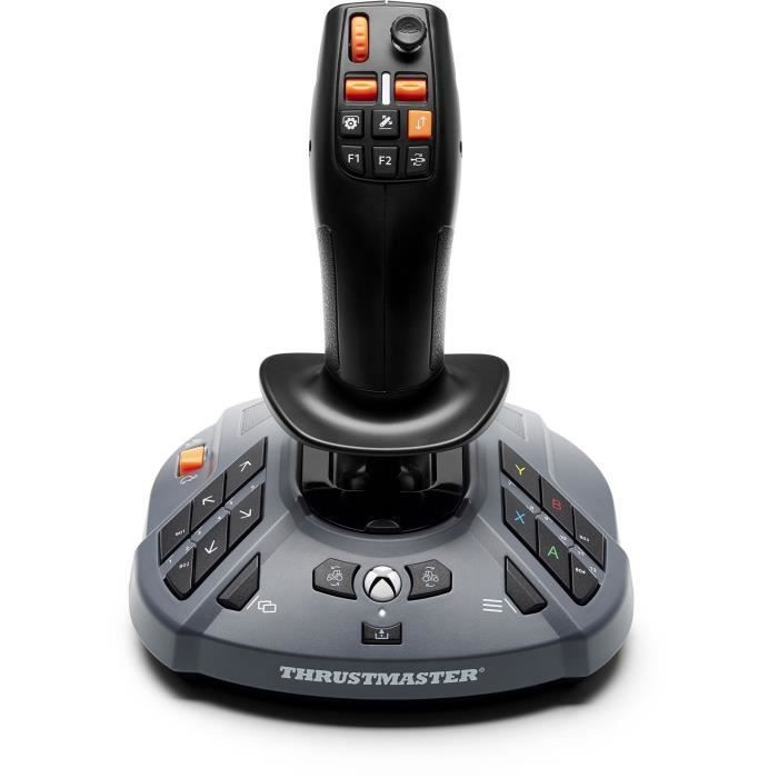 SimTask FarmStick XBOX Joystick - THRUSMASTER - Gray and Black