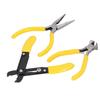 3 Pcs Pliers Set Multifunction Mini Needle Nose Pliers Chain Pliers Open Wire Stripper Pliers Combination Pliers Tool