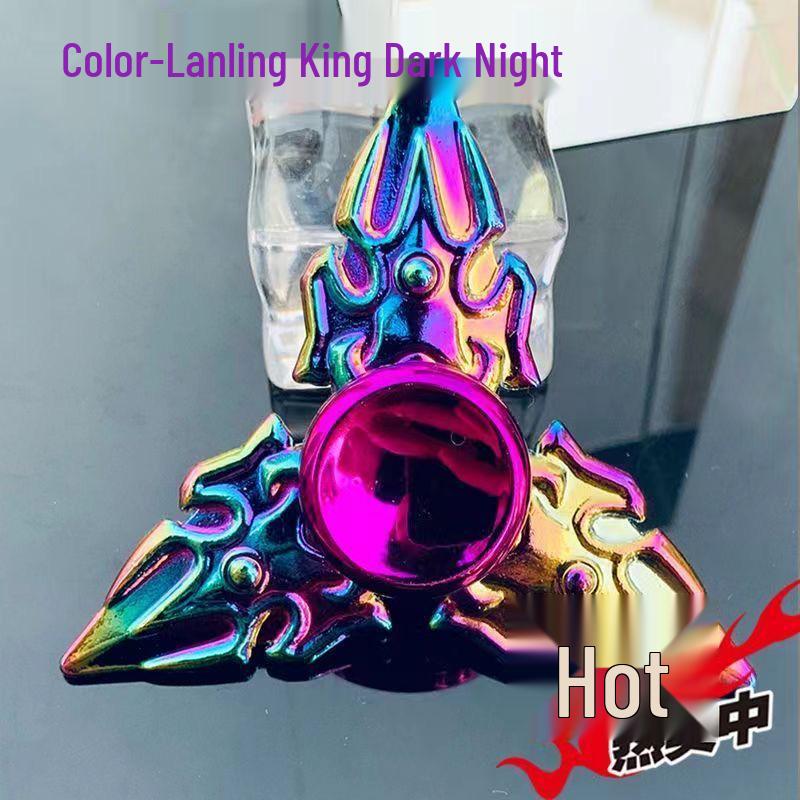 Hundred Styles Alloy Finger Spinner: Cool Decompression Toy for Kids and Students