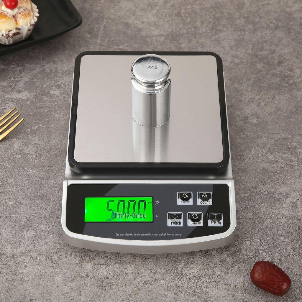 Multifunctional Kitchen Scale for Precise Baking and Ingredient Measurement