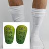 1 par de mini caneleiras de futebol, protetor de perna resistente ao desgaste e com absorção de choque, leve e portátil para treinamento de futebol