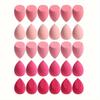 20/30 PCS Non-Latex Makeup Sponge Set Ultra-Soft Blending Beauty Egg, Foundation Sponge for Liquid Powder Dry Wet Use
