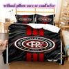 Flamengo football soccer Pattern Bedding,Quilt Set Quilt Cover Pillowcase Home Birthday Gift (1*duvet cover+2*pillowcase,without core)