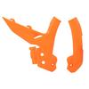 Motorcycle Frame Guard Cover KTM EXC SXF XCW 2023-2024 Off-Road Dirt Bike Protection Shield Black Orange