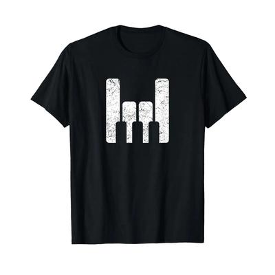 Pianists Keyboarder Teacher The Keyboard Rocks T Shirt Versatile Graphic Stylish Casual Soft S