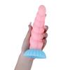 Transparent Jelly Dildo Pink Silicone Small Twist Shaped Anal Plug Erotic Products Sm Female Masturbator