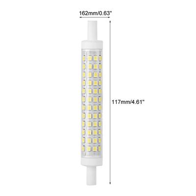 2pcs R7s 10W 120 LED Bulb Light Double Ended Halogen Lamp Replacement AC85-265V(Cold White)