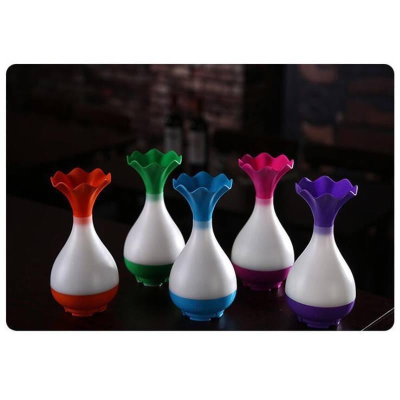Shape Usb Bottle Aromatherapy Humidifier Home Ultrasonic Silent With Light Night