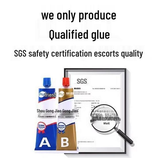 High-Temperature Resistant Universal Adhesive - Super Glue for Welding, Casting, and Leak Repair.