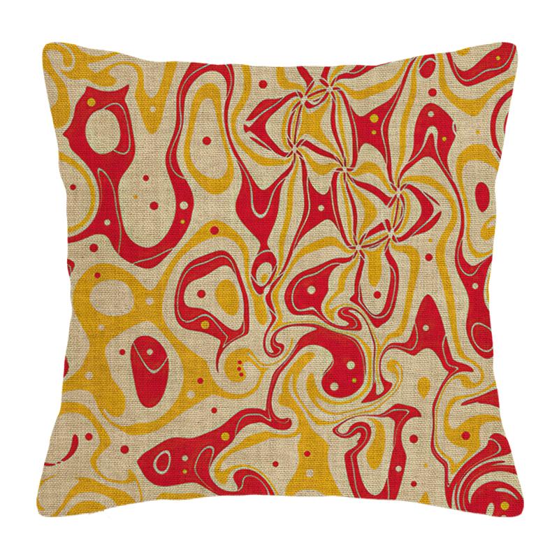 Dom Salon Nowoczesna Dekoracja Poduszka Dekoracja Poszewka na Poduszkę 45*45 40X40Cm 60X60Cm 45X45Cm Abstrakcyjny 50X50Cm Boho